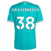 Liverpool Gravenberch 38 Tredje 2025-26 - Herre Fotballdrakt